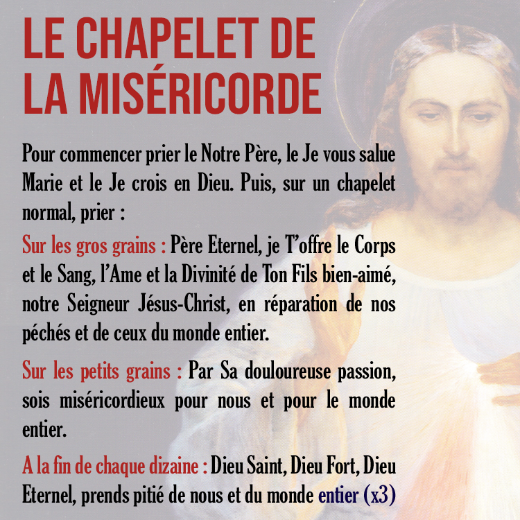 Le Chapelet de la Divine Miséricorde