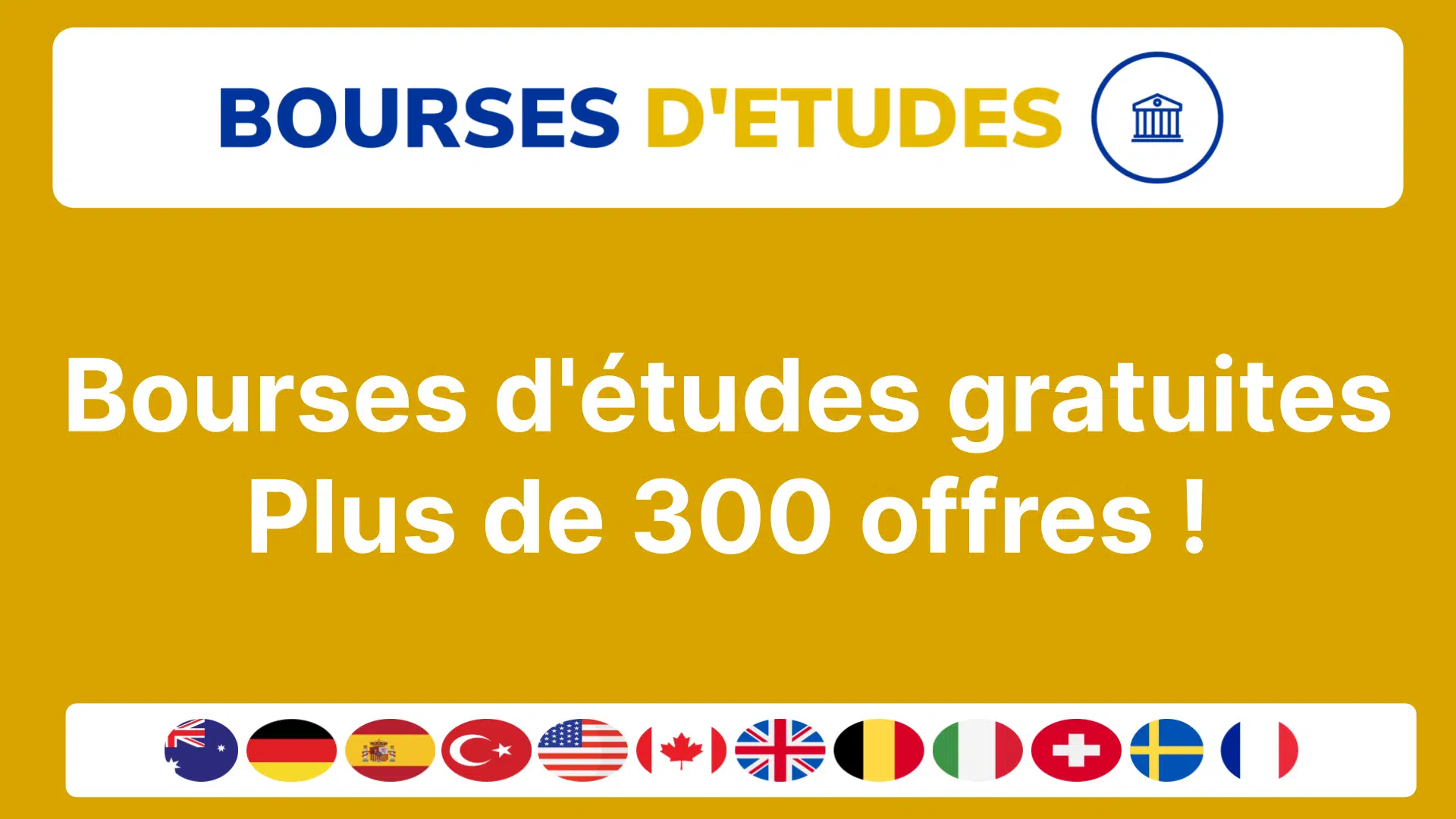 Les Bourses d’Études Gratuites en Belgique et en France