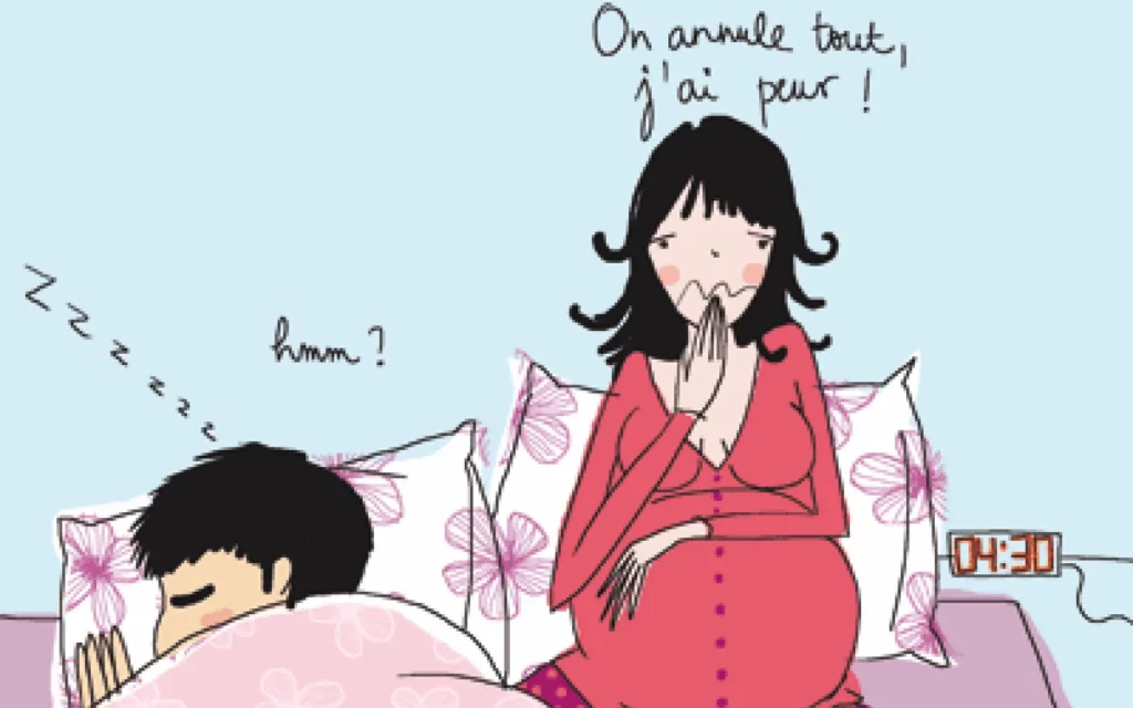 Comment Gérer l'angoisse de l'accouchement à la fin de la grossesse  