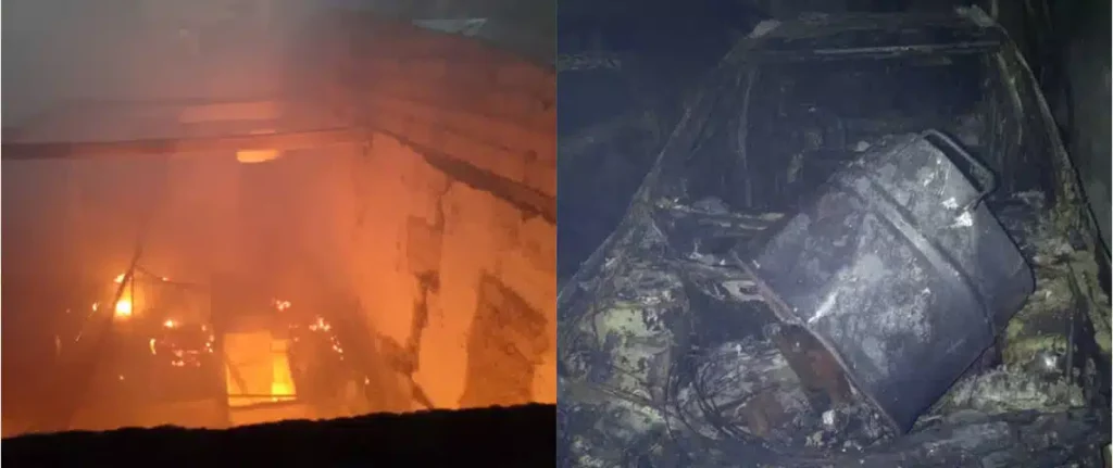 Douala Incendie Akwa rue foch