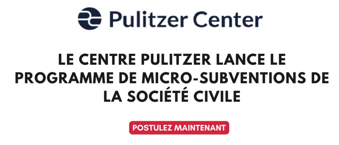 Le Centre Pulitzer lance le programme de micro-subventions de la société civile 2025