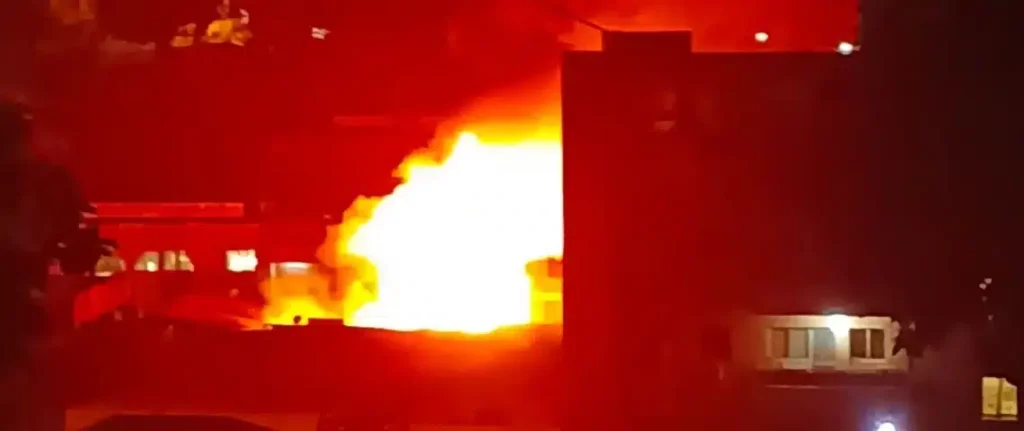 Yaoundé : Un violent incendie détruit une partie du marché Mfoundi