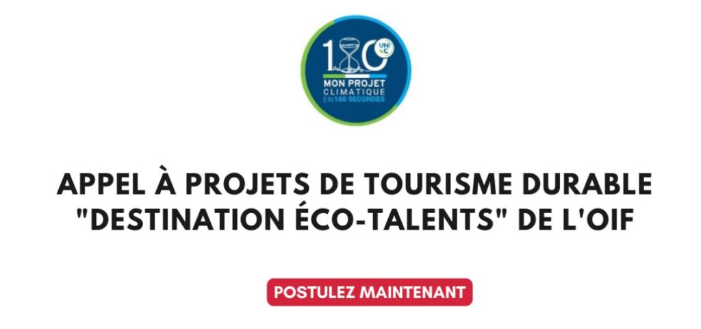 Concours Mon Projet Climatique en 180 secondes  