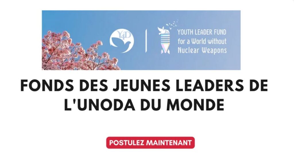 Fonds des Jeunes Leaders de l’UNODA 2025  