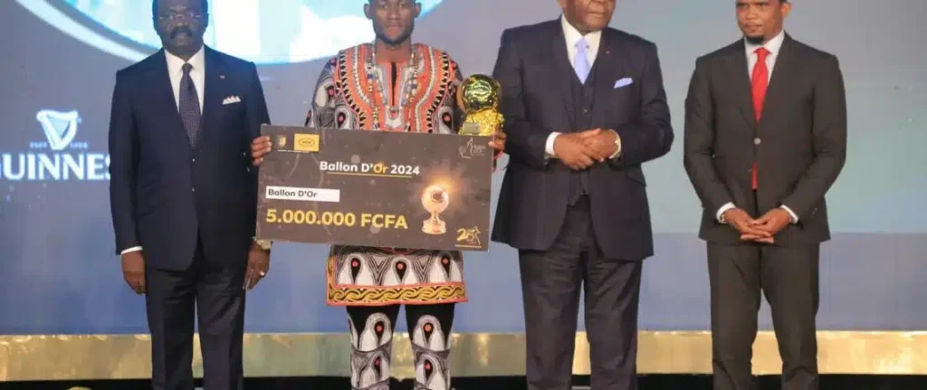 Nathan Doualla zappé, tous les résultats du Ballon d’Or camerounais 2024