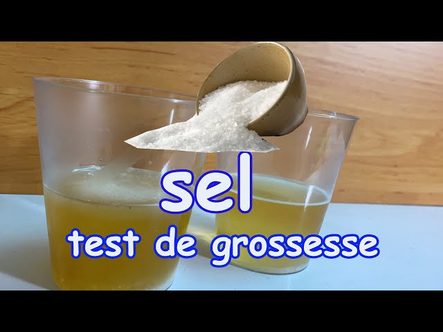 Le Test de Grossesse au Gros Sel  