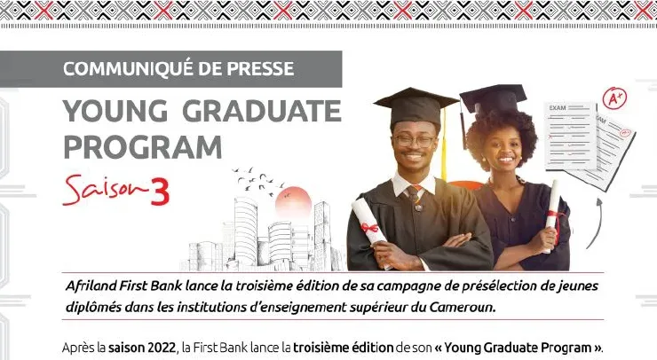 Young Graduate Program 2025 : Afriland First Bank Ouvre Ses Portes aux Jeunes Diplômés