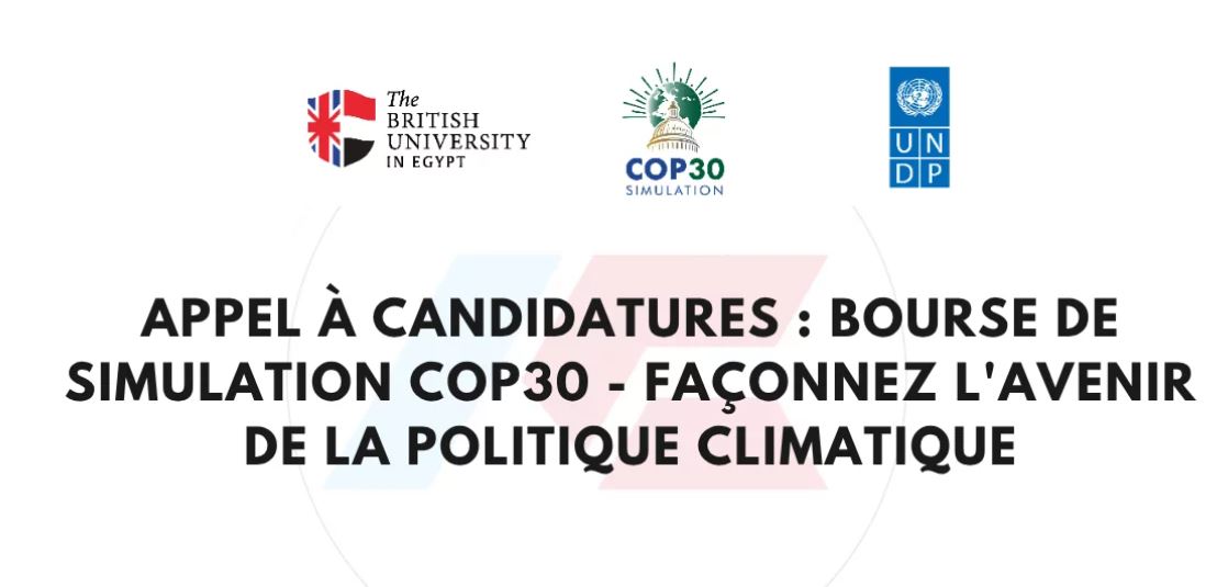 Bourse de Simulation COP30  : Postulez dès maintenant 