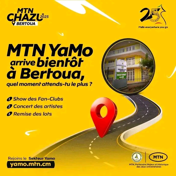 Recrutement d'étudiants pour un poste d’hôtes sur le stand MTN