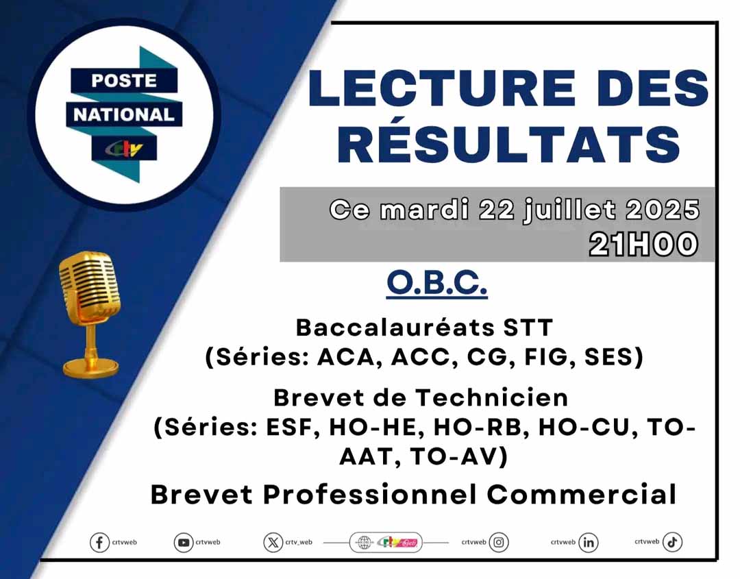Les résultats du baccalauréat STT 2025 sont disponibles