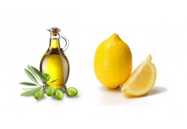 Bain d’huile d’olive + citron  pour fortifier les ongles et les rendre brillants