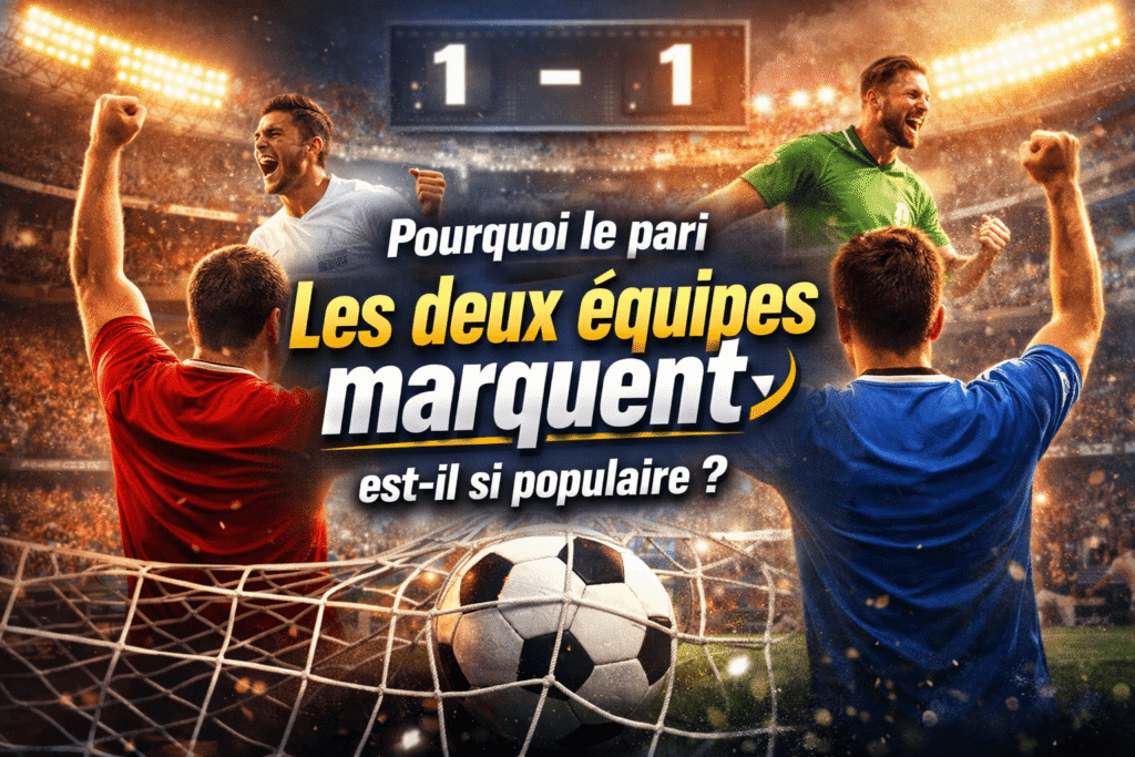 Pourquoi le pari « Les deux équipes marquent » est-il si populaire ?