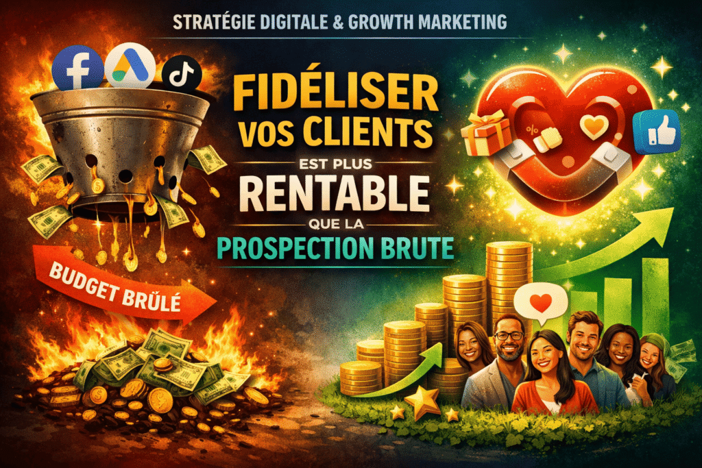 Pourquoi la fidélisation client est plus rentable que la prospection brute