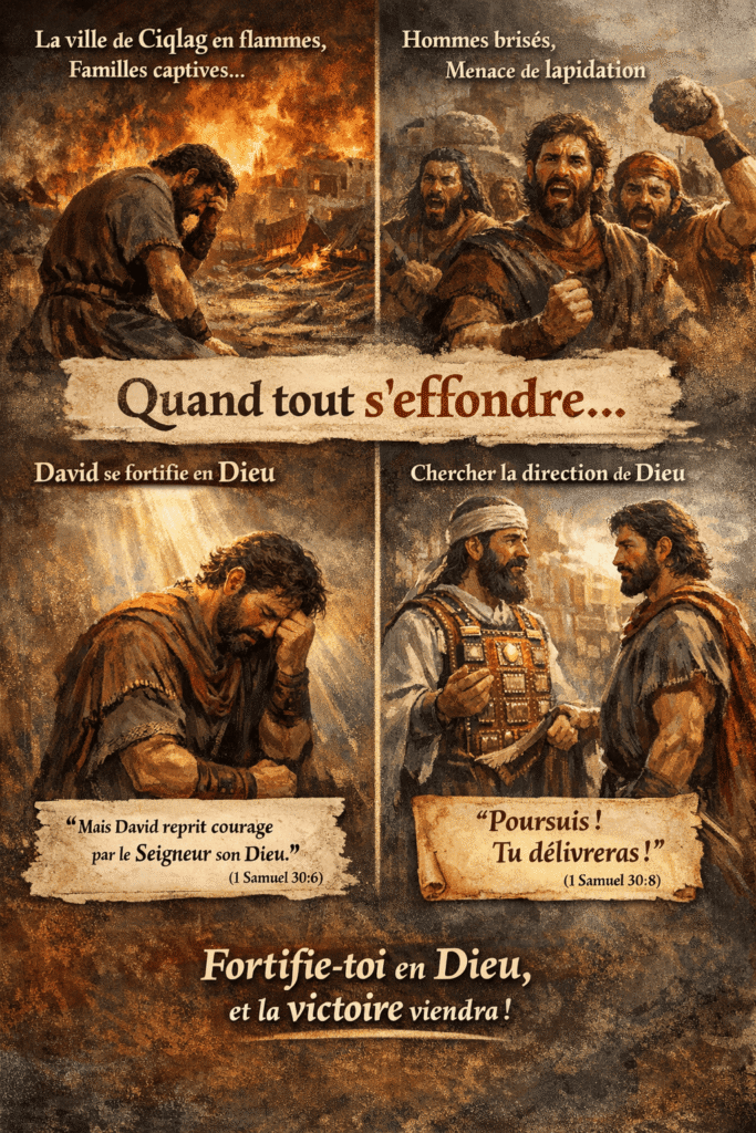 David à Ciqlag — Quand tout semble perdu… Dieu ouvre un chemin